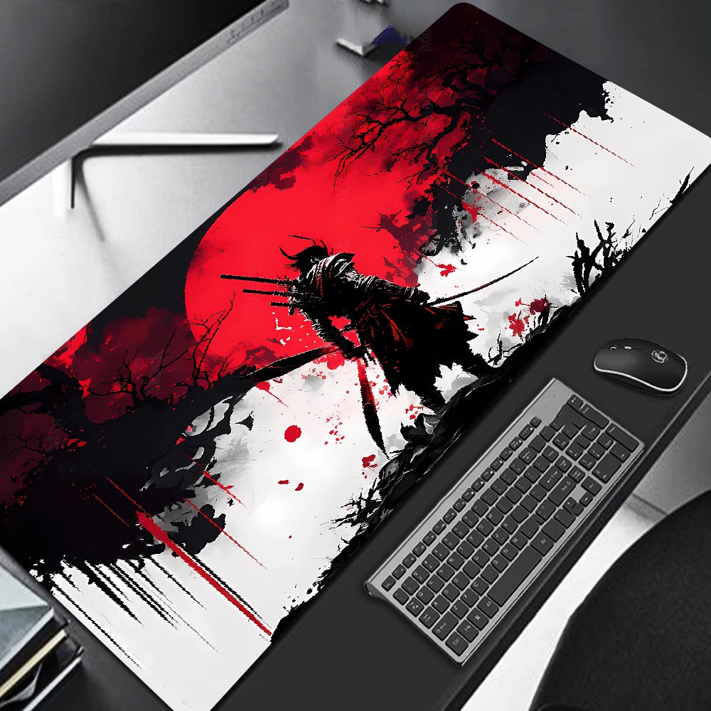 Samurai Warrior Mouse Pad For Keyboard