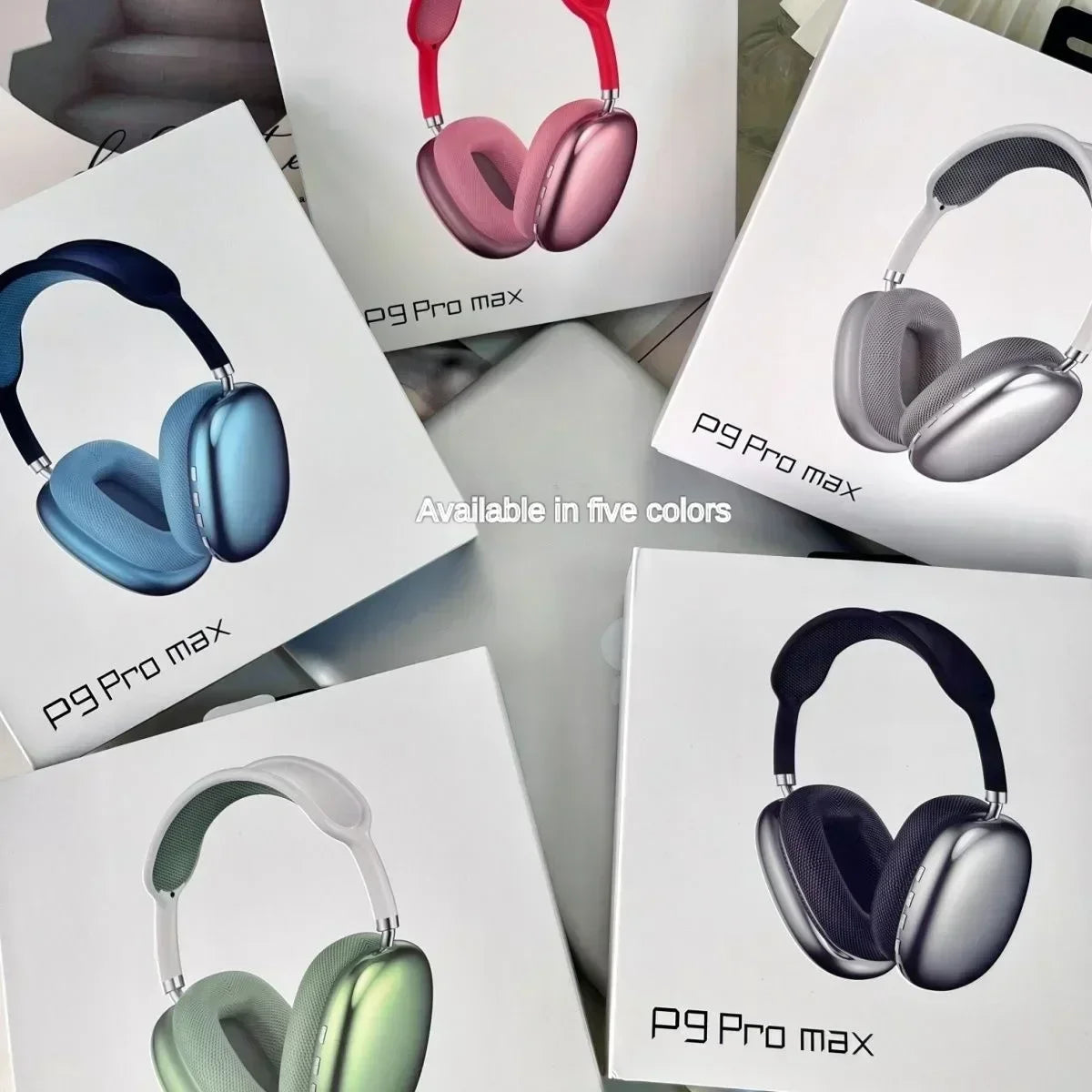 P9 Pro Max Noise Canceling Wireless Bluetooth Headset