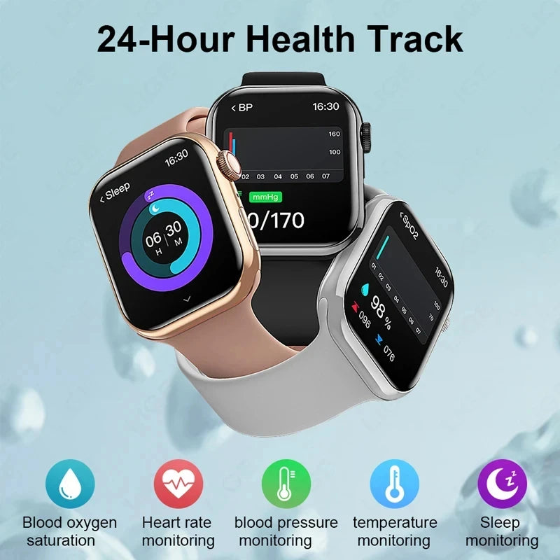 For Apple Original Watch 9 2.05" HD ScreenCustom Dial 500+ Wireless Charging